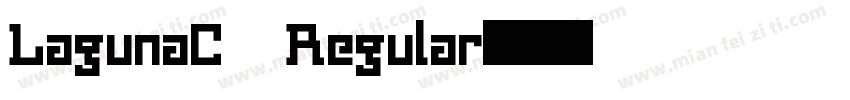 LagunaC Regular字体转换